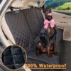 Pet Car Seat Cover Car Cushion Pet Supplies Rear Seat Car Dog Cushion Thick Breathable